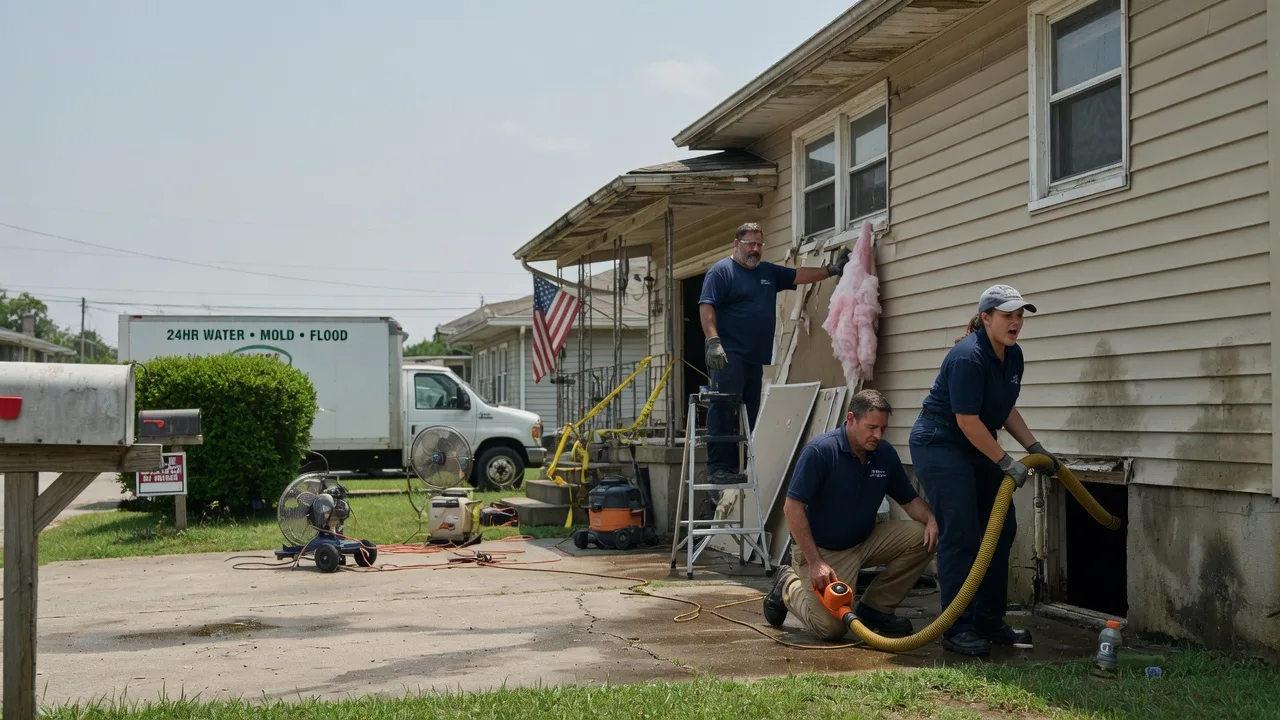 Water Damage Repair in Evans, CO near me